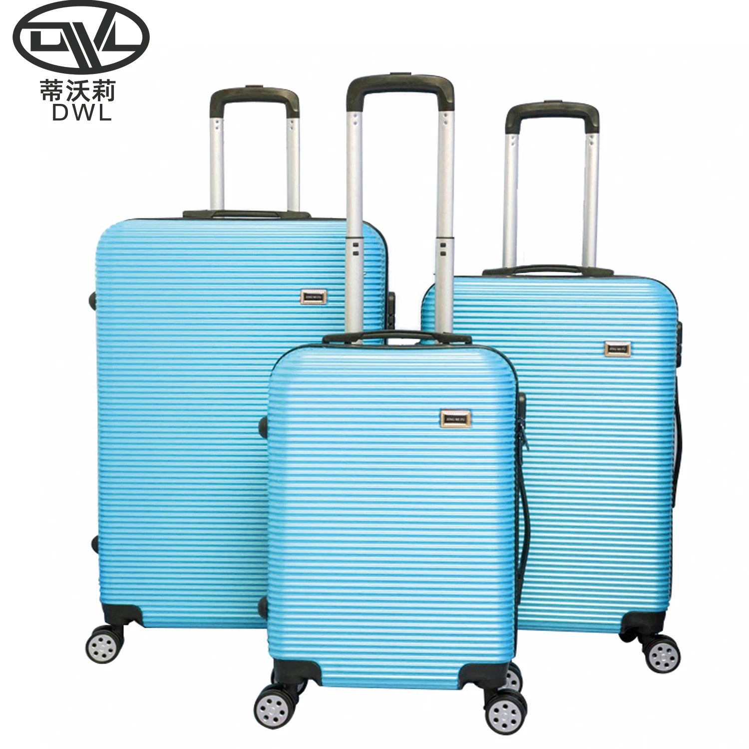 12pcs ABS Modern Twist Design Luggage 19-30inch Multi-piece Model Custom Logo Fashion Factory Wholesale Price