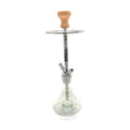 Cheap Wholesale Glass Aluminium Alloy Shisha Chicha Hubbly Bubbly Deluxe Hoka Narguile Sheesha Waterpijp