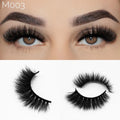 Luxury Full Strip Eyelashes 15mm Long Real Mink Lashes Wholesale Natural False Eyelash Box Packaging