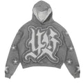 Manufacturer Custom 100% Cotton Flared Sweatpants and Oversized Hoodie Distressed Vintage Sun Faded Zip up Acid Wash Hoodie Men