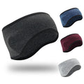 Winter Windproof Cycling Running Elastic Ear Muffs Warmer Protection Ski Fleece Run Sports Wide Headband