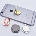 Smartphone Accessories 360 Rotation Customized Logo Keyring Phone Ring Holder Promotional Metal Casting Modern Gift Bracket