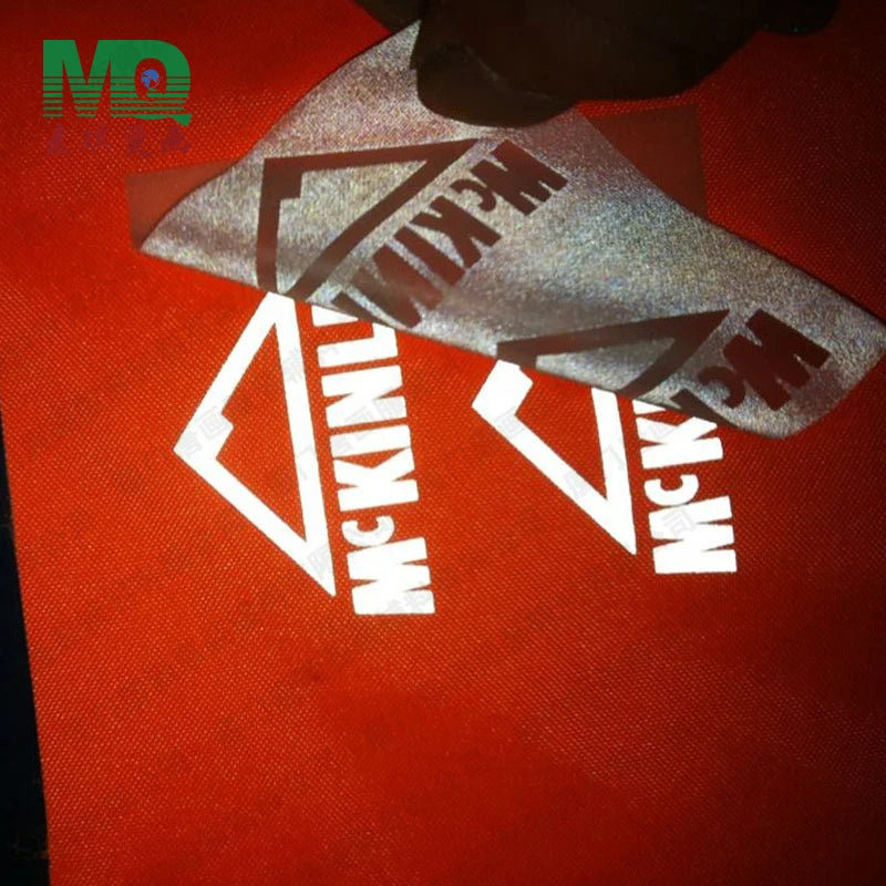 Customizable Silicone Neck Label Soft PU Heat Transfer Reflective Printing Custom Brand Logo for DIY Design Clothes Vinyl Iron