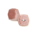 NanYue Jewellery Packaging Box Custom Wholesale Mini Velvet Ring Storage Box Velvet Luxury Jewelry Box