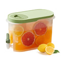 Home Fridge Cold Water Drinking Beverage Summer Kitchen Supplies Plastic 3.5L Tap Drink Dispenser