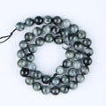 JSES Natural Eagle Hawk Eye Stone 6-12mm strand for Jewelry Making DIY Bracelet Necklace Earring
