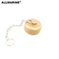 Allmarine M42 X 2 Cast Bronze Smooth Surface Reducing Air Hose Coupling with Cap Pipe Fittings