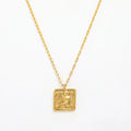Joolim Jewelry 18K Gold Plated  Angel Pendant Necklace Stainless Steel Jewelry Wholesale