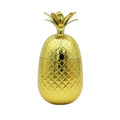 Pineapple Shape Moscow Mule Mug Cocktail 16oz Coffee Milk Cup Drinkware with Lid Straw Bar Accessories
