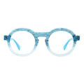 YC 2024 Optical Frame Eye Glasses Color Round Myopia Wholesale Custom Eyeglasses Acetate Glasses