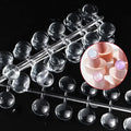 120Pcs/bag Small-Dot Color Chart for Round False Nail Tips Flat Back Display Double Sided Sticker Product Type Nail Supplies