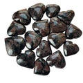 Wholesale natural crystal carving garnet heart crystal heart