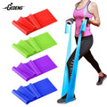 GEDENG High Elasticity Theraband Latex Resistance Band Roll Natural Fit Exercise Band Set Portable For Gymnastics Training