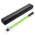 YUHANG OEM Carbon Steel 1/2 Inch Drive Click-Style Lug Tire Torque Wrench CE Certified DIY Grade 10-150 Ft/Lb. 3-Year Warranty