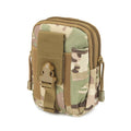 Factory Price Men Waist Bag Pack Tactical Molle Pouch Belt Small Pocket  Running Pouch Travel Camping Bags Soft Back