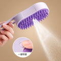 Cat Hair Steam Brush Multi-functional Cat and Dog Hair Shedding Brush Cat Spray Comb with Water Spray 2 in 1