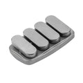 Customized CNC Machined Titanium Alloy Fidget Toy Clicker PPB Spinner Finger Push Decompression Toys EDC Outdoor Sport