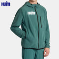 Wholesale Custom Waterproof Jacket Men's Outdoor Zip up Gym Training With Pocket Motorcycle Hooded Thin Man Windproof Jacket