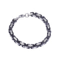 G2061 Wholesale Bracelets Necklace Men Jewelry Pvd 18K Gold Plated Link Chain Stainless Steel Byzantine Bracelet Necklaces