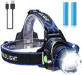 Rechargeable High-Intensity Headlamp Portable Zoomable Long-Range Fishing Lanterns Waterproof Outdoor Cycling LED Headlight