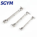 European Type Stainless Steel 304/316 Jaw to Jaw Closed Body Turnbuckle for Tractor DIN1480 Turnbuckles