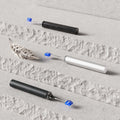 Recycle Aluminum Handle Pressure Sensor Turn ON/OFF Rechargeable Electric Sonic Toothbrush with Transparent Brush Head
