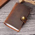 Stain-Resistant Snap-Button ID Card Holder for Men 20 Card Slots Secure Credit Card Wallet Photocard Album for Networking Events MegaBDM