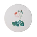 Wholesale Christmas Promotion Water Absorbent Ceramic Cork Coaster