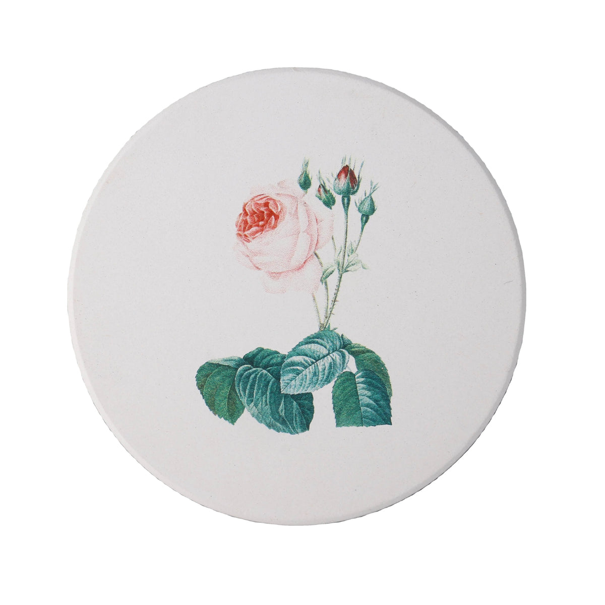 Wholesale Christmas Promotion Water Absorbent Ceramic Cork Coaster