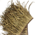 Free Sample Fireproof Beach Umbrella Gazebos Plastic Artificial Synthetic Thatch Materials Roofing