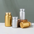IN STOCK  Vitamin  Packaging Supplement Container  Chrome Pill Plastic Bottle  Bottles Eco Friendly Packaging for Capsule