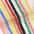 Double Sided Tape Width 1.5cm Drill Hot Melt Adhesive Transparent AB Rhinestone Chain for DIY Clothing Headbands Making