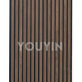Akupanel Smoky Sound Proofing Wooden Slat Fire Proof Wood Veneer Acoustic Panel Soundproof