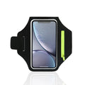Latest Design Black Nylon Portable Waterproof Phone Bag Unisex Touchscreen Transparent Arm Bag