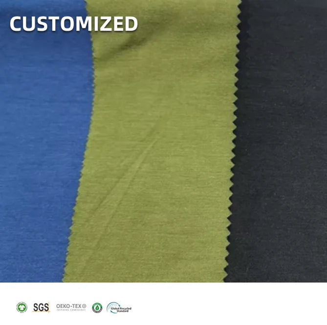 UPF 50 Anti-UV Eco-Friendly Organic Knitting Bamboo Jersey Fabric for Girls & Boys Underwear Garment