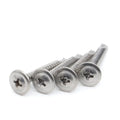 Dongji Stainless Steel Titanium M3 M5 Sizes Self-Tapping Screws Hex Head Wafer Different Shapes Drilling Screws Inch Metric