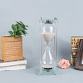 Wholesale Custom Mini Traditional Metal Glass Sand Hourglass Timer for Home Decoration and Gift Giving to Friends and Relatives