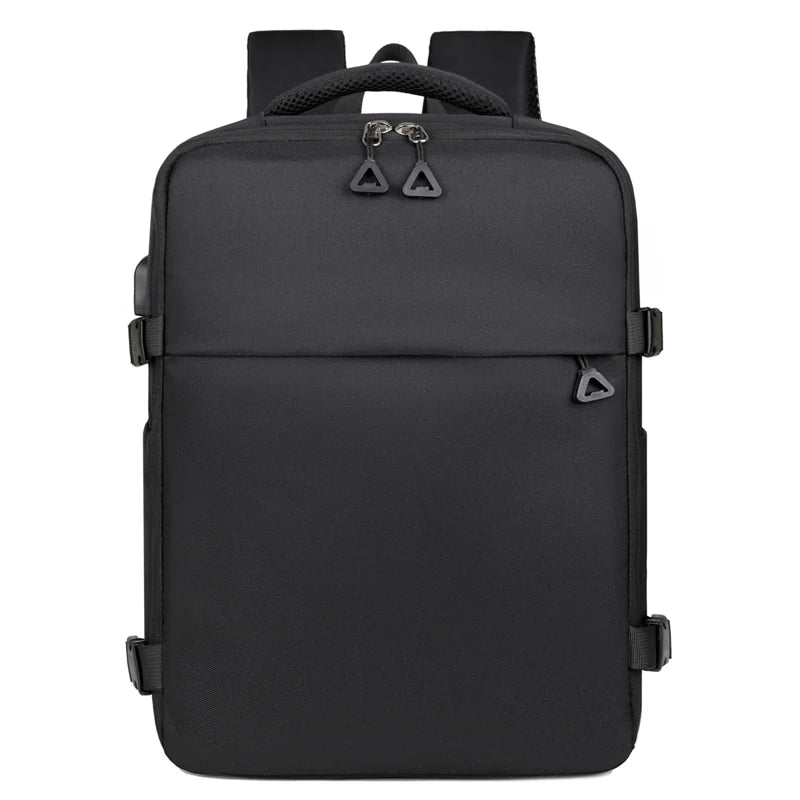 Best Lightweight Oxford Business Laptop Backpack with USB Port Waterproof  Capacity and Zipper Closure