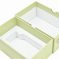 Custom Eco-Friendly Reusable Handmade Matte Black Luxury Square Foldable Hard Paper Magnetic Closure Gift Box