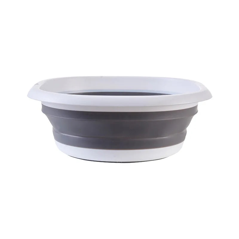 10L Outdoor Folding Basin Bathroom Household Washing Basin Student Portable