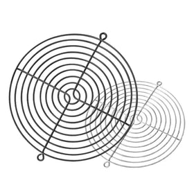 170mm Industrial Fan Guard Grill - Metal Mesh Finger Protection Cover for Server Rack