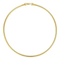 Latest 18K Gold Plated Stainless Steel Jewelry Snake Chain Necklace P203166