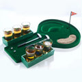 Factory Price Leisure Entertainment Cheer Mini Glass Plastic Golf Table Game Multiplayer Props Set for Bar