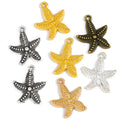 5 Color Antique Sliver Animal Starfish Charm Fit for Bracelets Necklace DIY Metal Jewelry 23*19mm D728