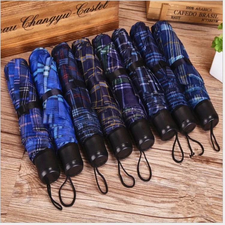 Promotion Manual 3 Fold Umbrella High Quality Lightweight Cheap Custom 8k Folding Umbrella with logo Prints Sunny and Rainy