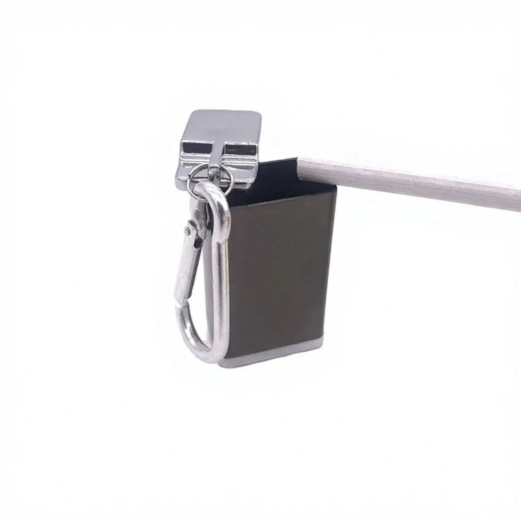 Ready to Ship Popular Classic Metal Zinc Alloy Square Pocket Portable Ashtray Box