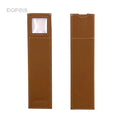 Hot Sale Creativity Custom Shape Design Real Genuine Cow Leather Bookmark Crazy Horse Cowhide Full Grain Cowhide Book Mark