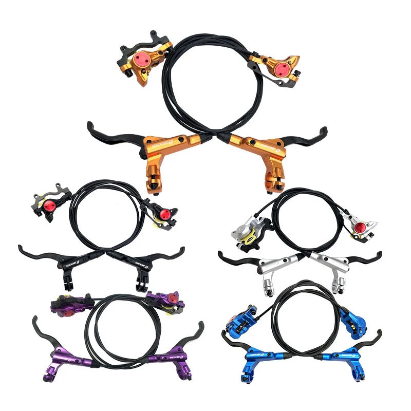 ZOOM BH875 CNC MTB Hydraulic Disc Brake System Road Folding Bike Brake Kit 1 Pair Bicycle Brake Aluminum HB875 620g Gua