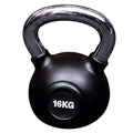 China Factory Kettlebell Steel Handle Rubber Kettlebell Gym Equipment Rubber Coated Kettlebell
