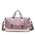 Wholesale Oxford Women's Duffel Bag Custom Logo Sport Color Travel Gym Bag Waterproof Fitness Weekend Zipper Closure Style